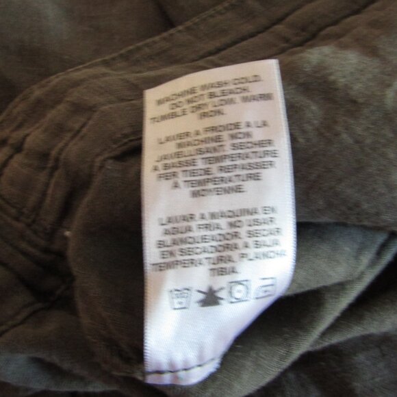 NEW Velvet by Graham & Spencer Linen Wide Leg Pants XL - Picture 5 of 6